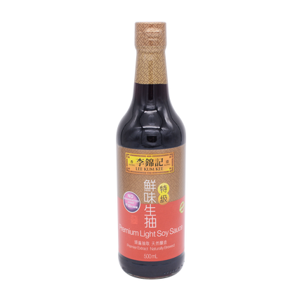 Lee Kum Kees Premium Light Soy Sauce 500ml - Longdan Online Supermarket