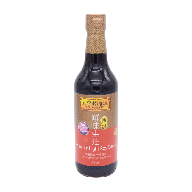 Lee Kum Kees Premium Light Soy Sauce 500ml - Longdan Online Supermarket