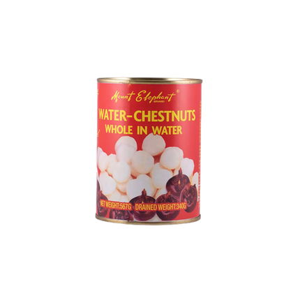 MOUNT ELEPHANT Whole Water Chestnut 567g - Longdan Official
