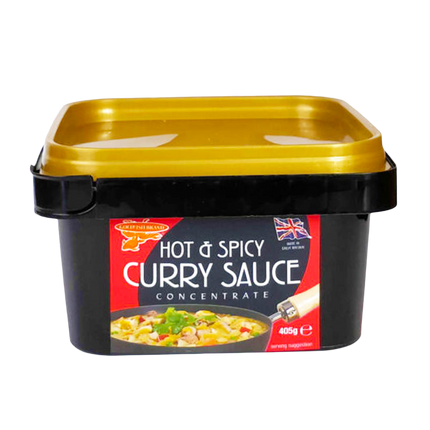 GOLDFISH Hot & Spicy Curry Sauce 405g (Case 12)