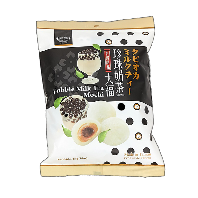 ROYAL FAMILY Bubble Tea Milk Mochi 120g - Longdan Official