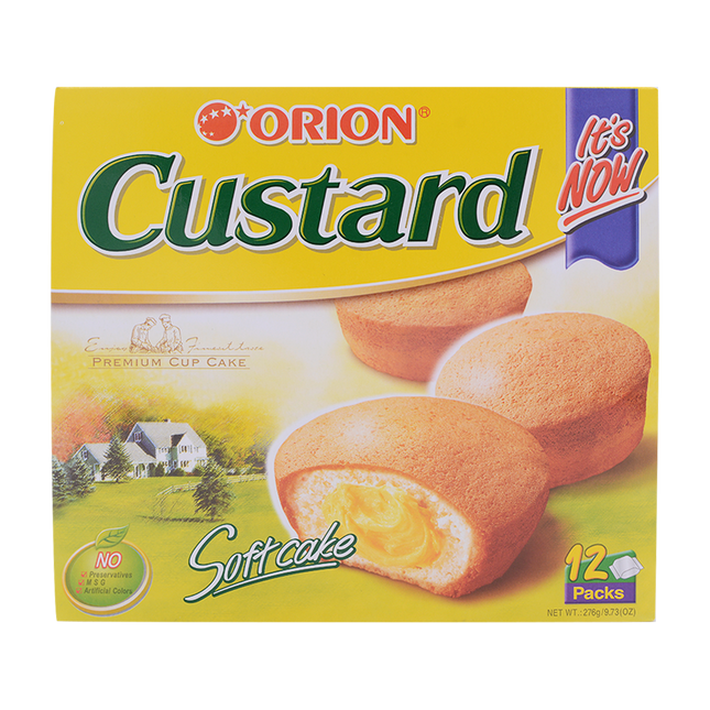 Orion Custard 12pcs 12x23g - Longdan Online Supermarket