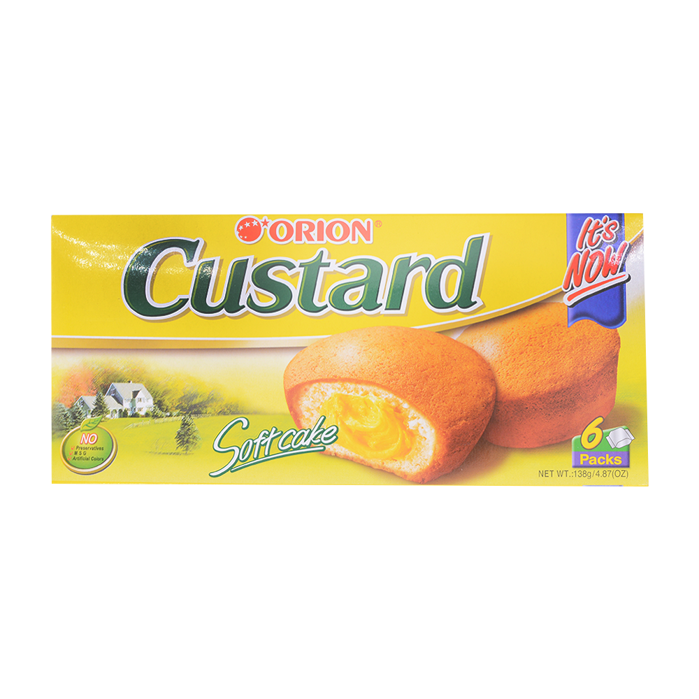 Orion Custard 6pcs 138g - Longdan Online Supermarket