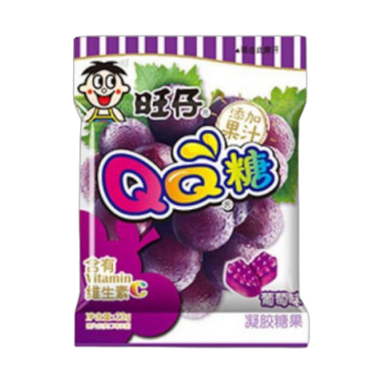 WANT WANT Gummy Grape Flavour 70g (Case 60)
