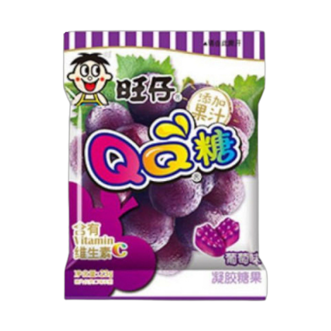 WANT WANT Gummy Grape Flavour 70g (Case 60)