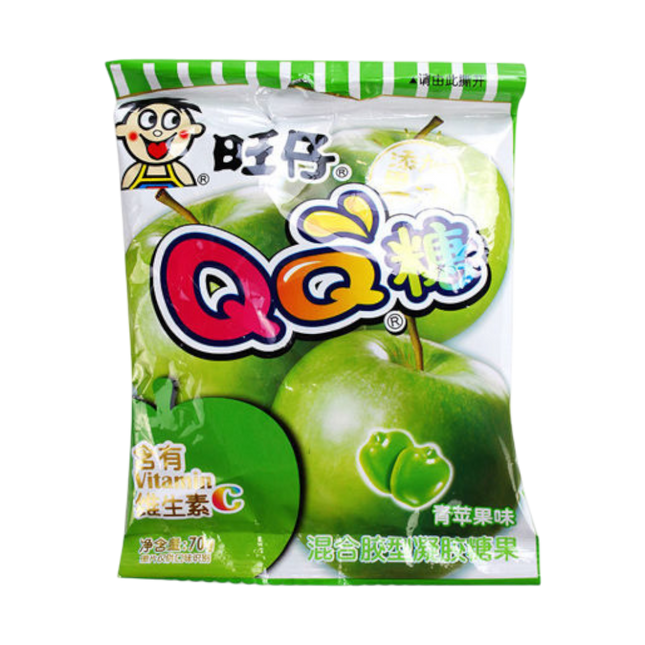 WANT WANT Gummy Apple Flavour 70g (Case 60)