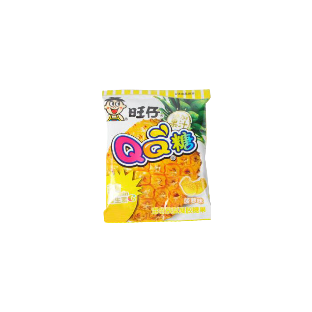 WANT WANT Gummy Pineapple Flavour 70g - Longdan Official