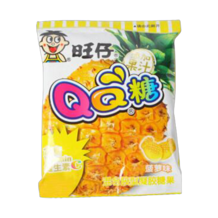 WANT WANT Gummy Pineapple Flavour 70g (Case 60)