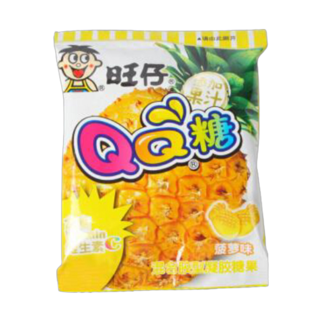 WANT WANT Gummy Pineapple Flavour 70g (Case 60)
