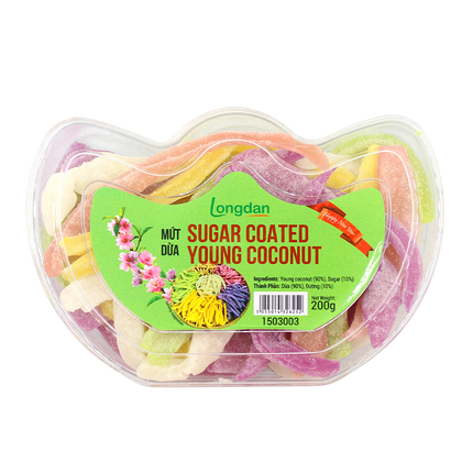 Longdan Sugar Coated Young Coconut 200G (Case 24)