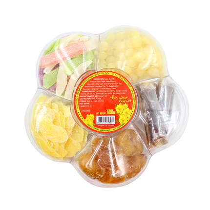 Longdan Sugar coated Mixed Fruit 600g (Case 10)