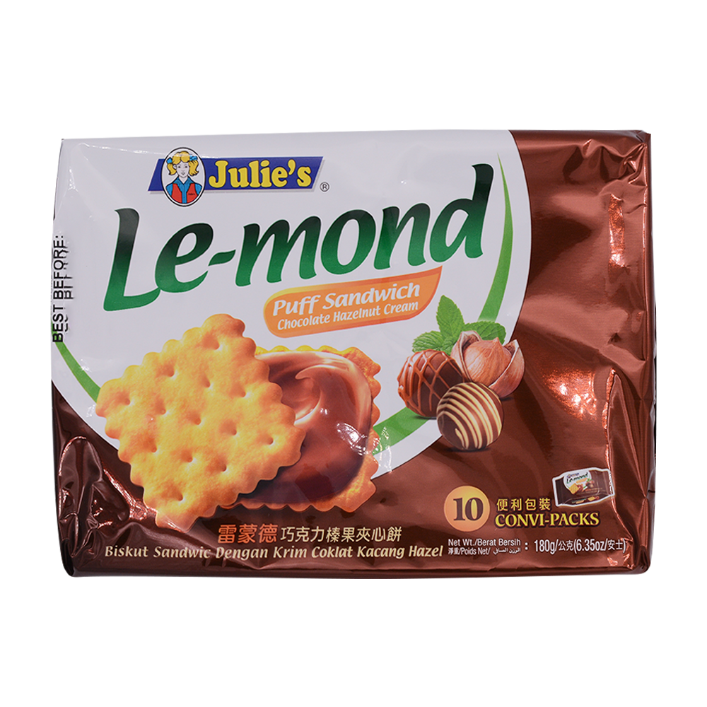 Julies Lemond Choc Hazelnut 180g - Longdan Online Supermarket