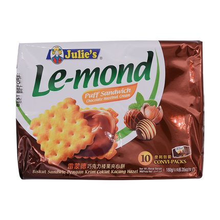 Julies Lemond Choc Hazelnut 180g - Longdan Online Supermarket