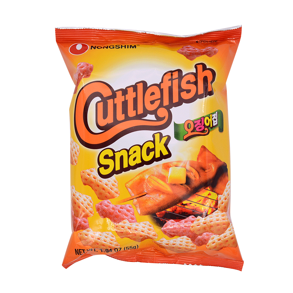 Nong Shim Cuttle Fish Snack 55g - Longdan Online Supermarket