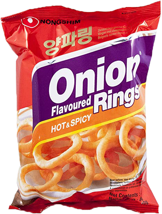 Nong Shim Onion Rings Hot&Spicy 40g - Longdan Official