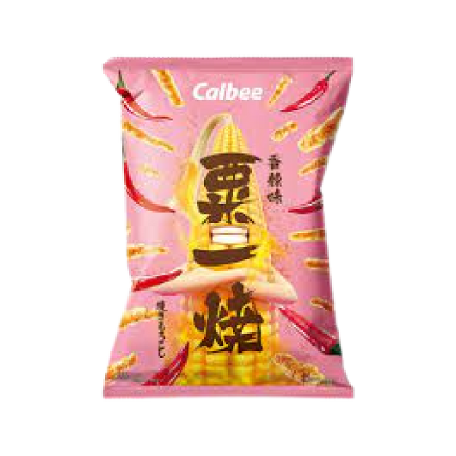 CALBEE Grill A Corn Hot & Spicy Flavour 80g - Longdan Official