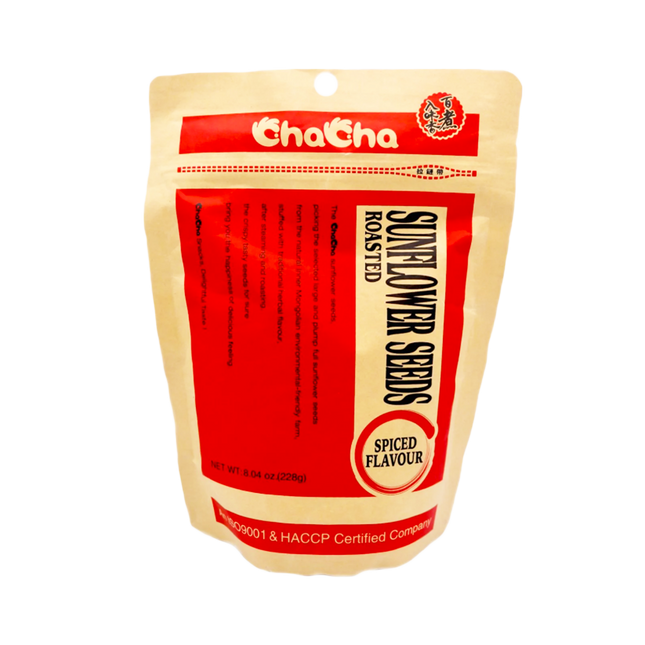CHACHA Sunflower Seeds (Spiced) 228g (Case 20)