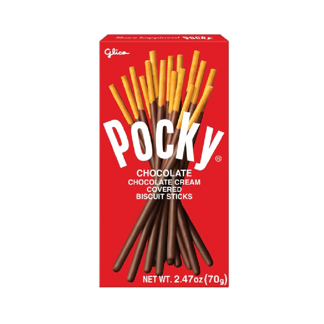 GLICO POCKY Sticks - Chocolate 45g (Case 120)