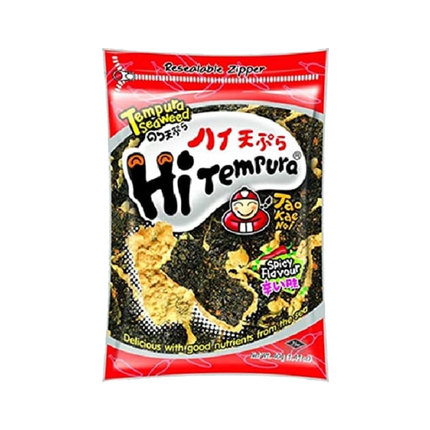 TAOKAENOI Hi-Tempura Crisp Seaweed - Spicy 40g - Longdan Official