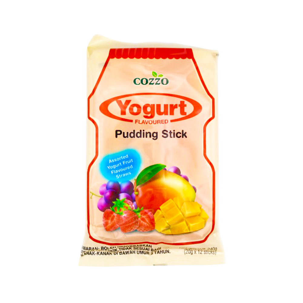 COZZO Yogurt Pudding Jelly Stick (12pcs) 240g - Longdan Official