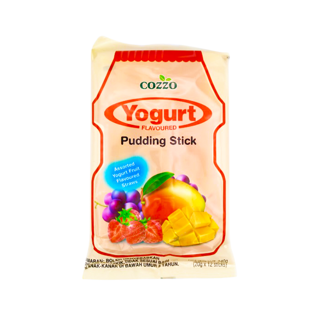 COZZO Yogurt Pudding Jelly Stick (12pcs) 240g - Longdan Official