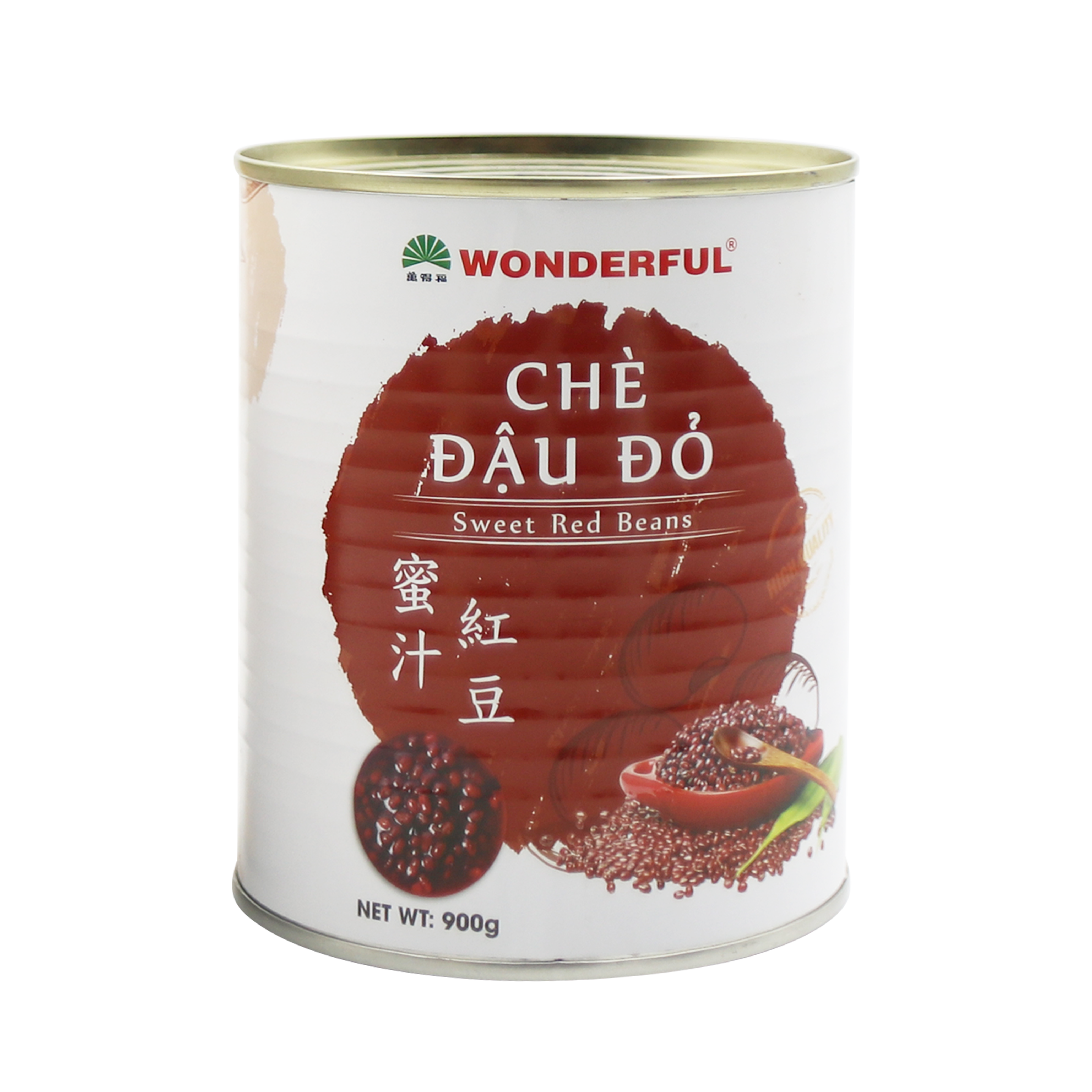 Wonderful Foods Sweet Red Beans 900g - Longdan Official Online Store