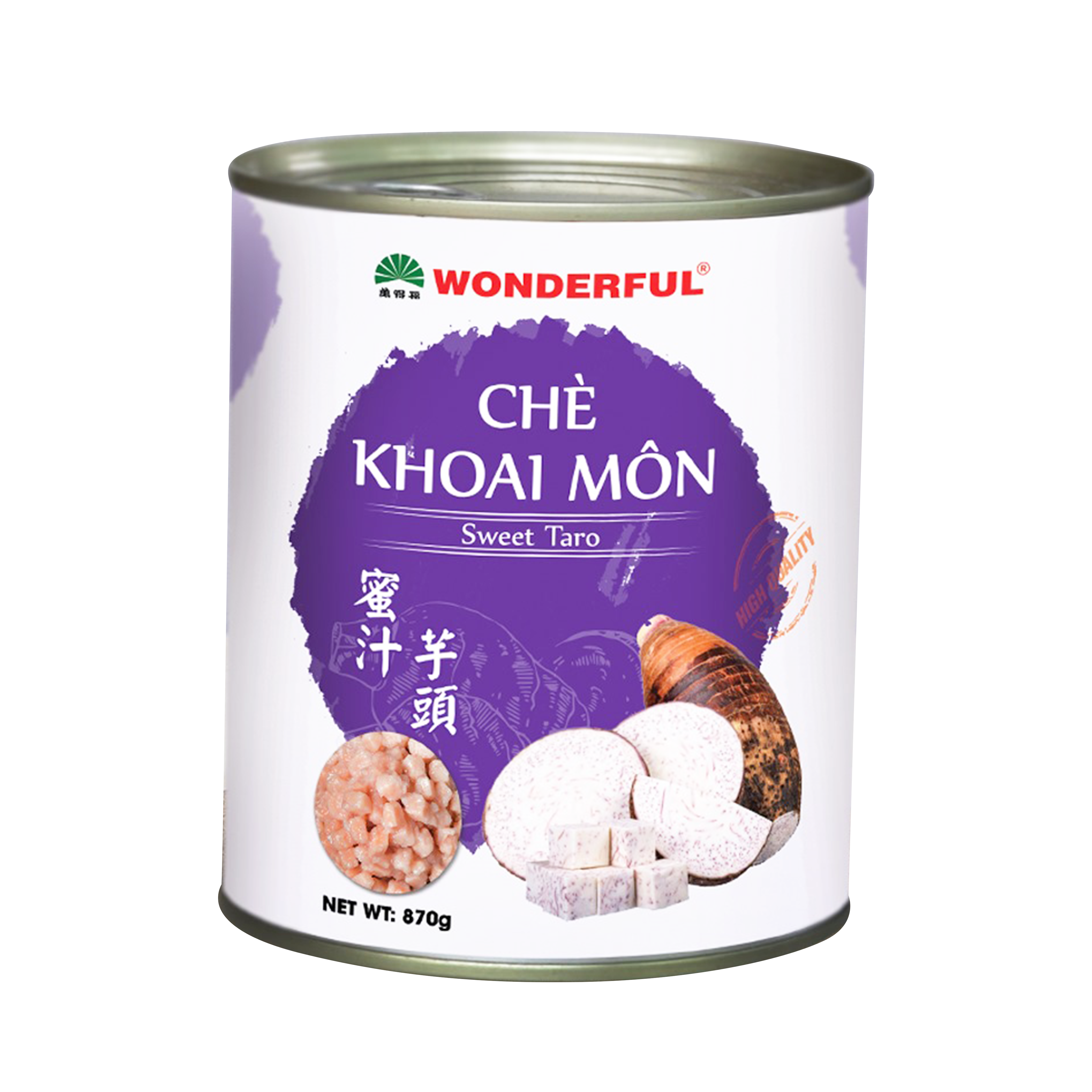 Wonderful Foods Sweet Taro 870g - Longdan Official Online Store