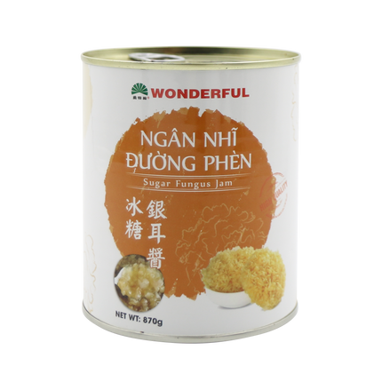 Wonderful Foods Sugar Fungus Jam 870g - Longdan Official Online Store