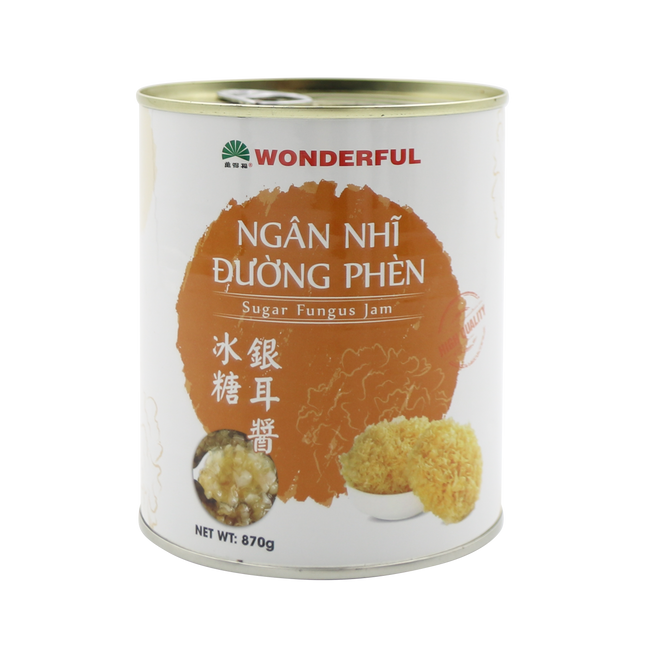 Wonderful Foods Sugar Fungus Jam 870g - Longdan Official Online Store