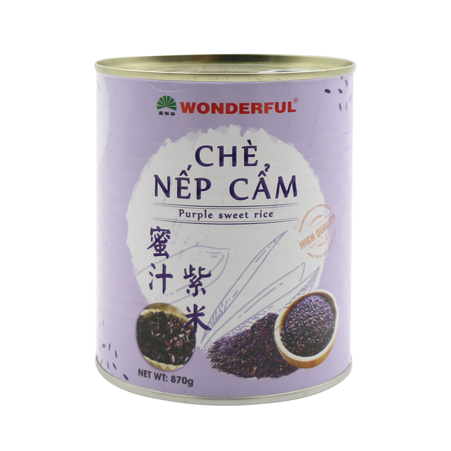 Wonderful Foods Purple Sweet Rice 870g - Longdan Official Online Store