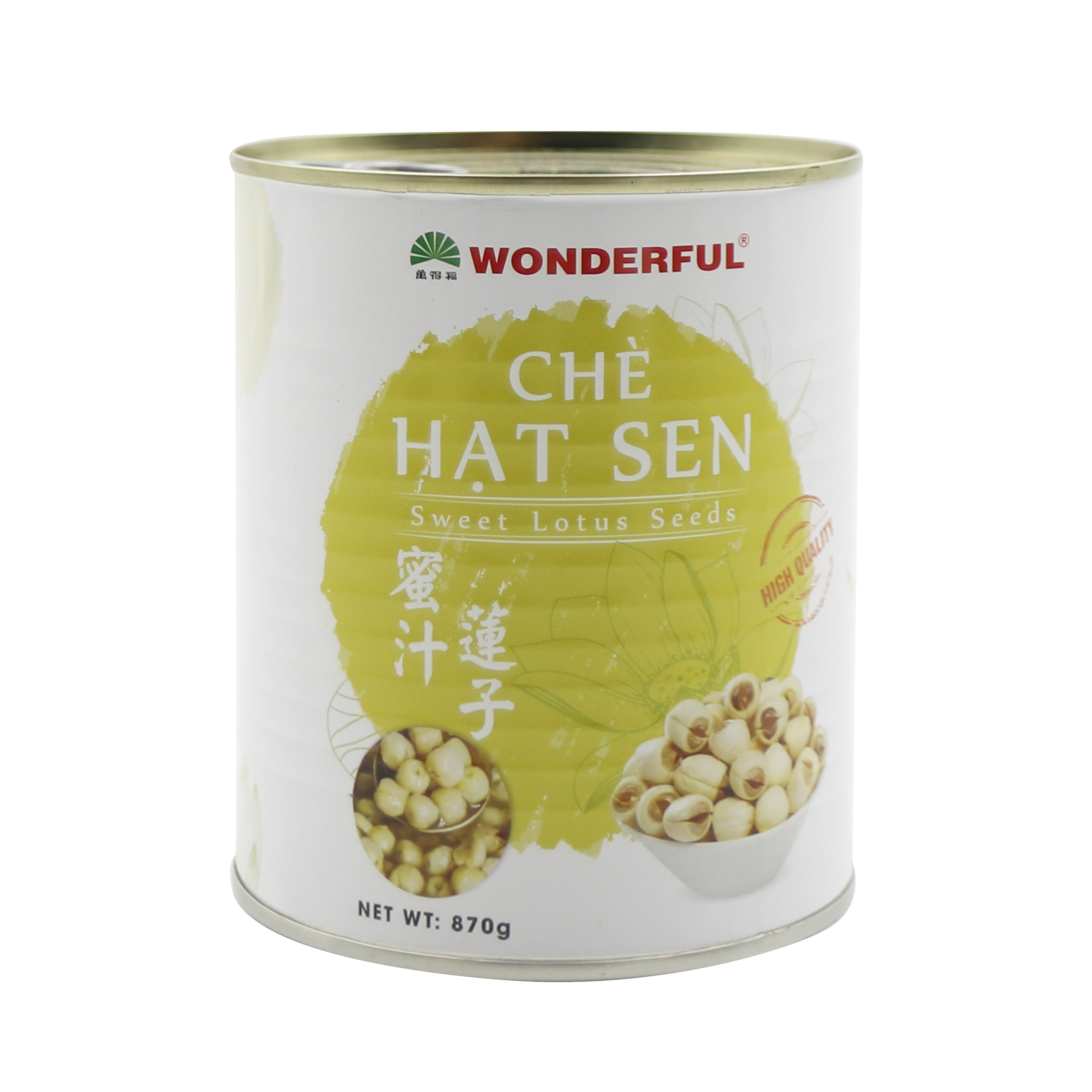 Wonderful Foods Sweet Lotus Seeds 870g - Longdan Official Online Store