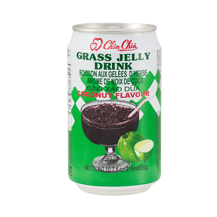 Chin Chin-Grass Jelly Drink (Coconut Flavor) 320g (Case 24)