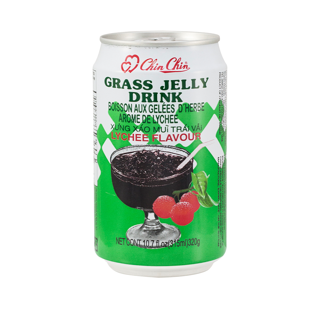 Chin Chin-Grass Jelly Drink (Lychee Flavor) 320g (Case 24)