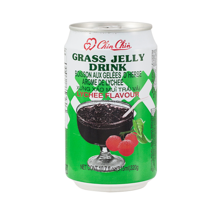 Chin Chin-Grass Jelly Drink (Lychee Flavor) 320g (Case 24)
