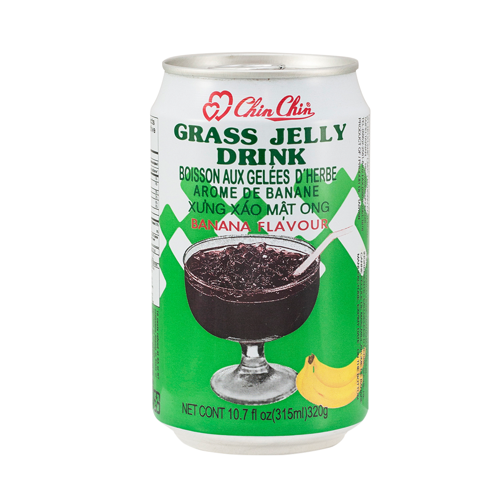 Chin Chin-Grass Jelly Drink (Banana Flavor) 320g (Case 24)