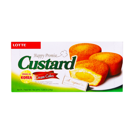 LOTTE Custard Pie 144g(6pk) - Longdan Official