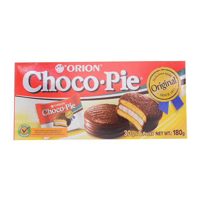 Orion Choco Pie 6x30g - Longdan Online Supermarket