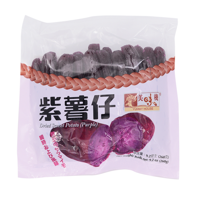 Yummy House China Dried Sweet Potato Purple 260g - Longdan Online Supermarket