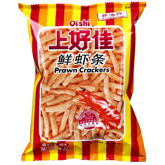 OISHI Prawn Crackers 40g - Longdan Official
