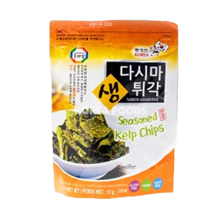 Surasang Seasoned Kelp Saengdashima Twigak 51G - Longdan Official