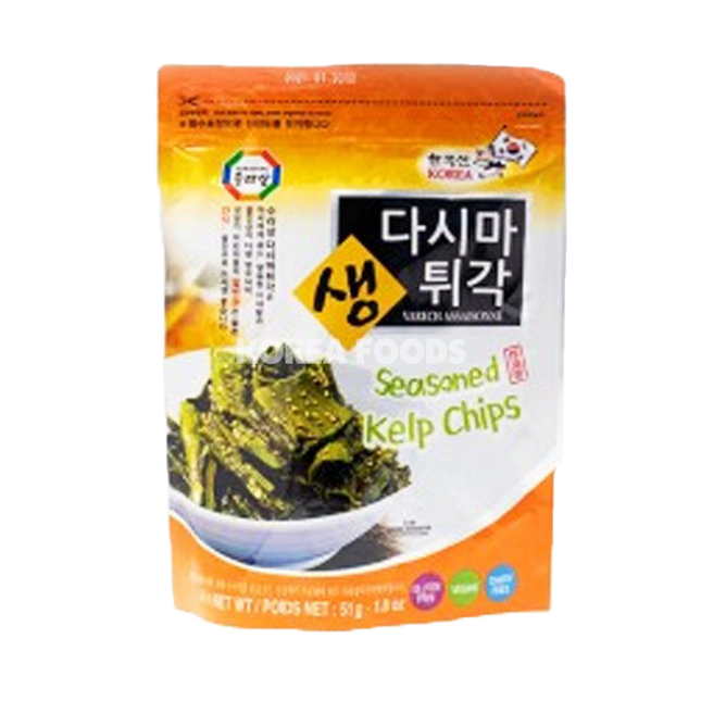 Surasang Seasoned Kelp Saengdashima Twigak 51G - Longdan Official