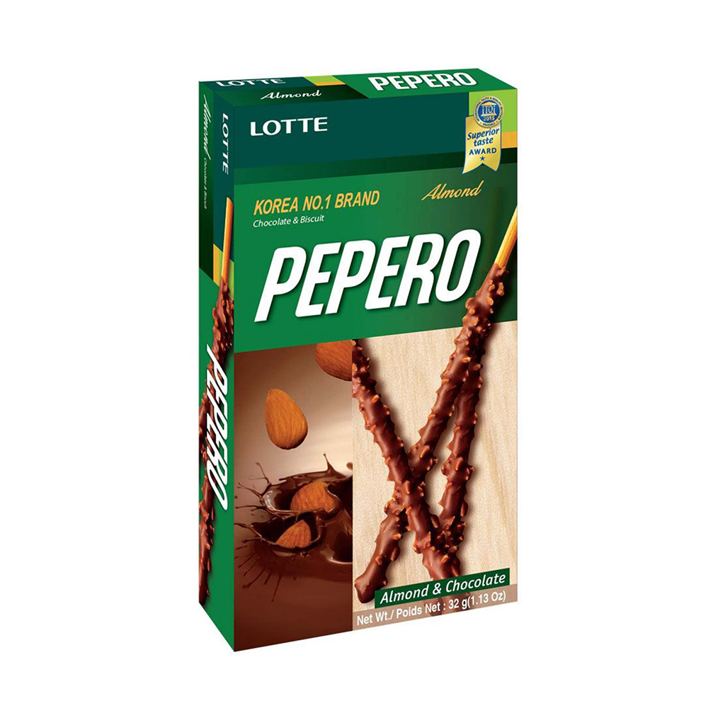 Lotte Almond Pepero 32g - Longdan Official Online Store