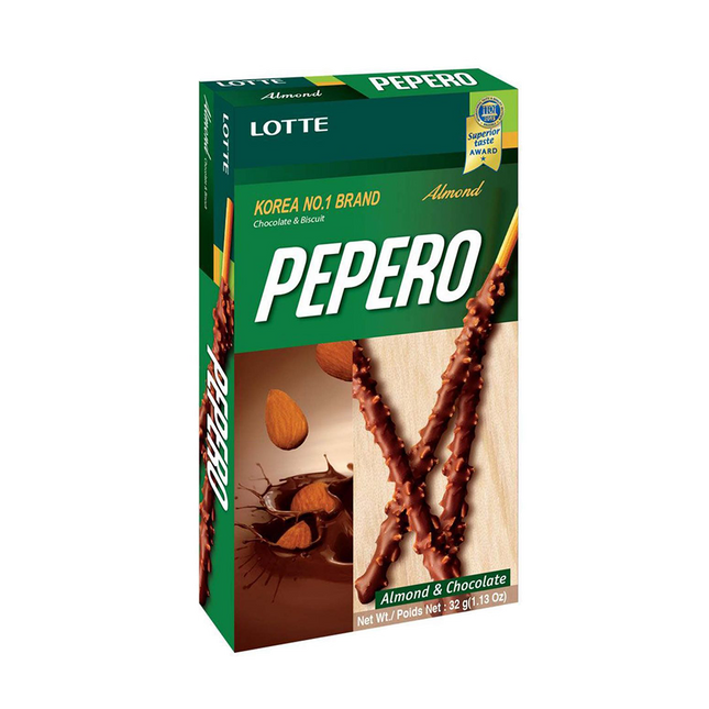 Lotte Almond Pepero 32g - Longdan Official Online Store