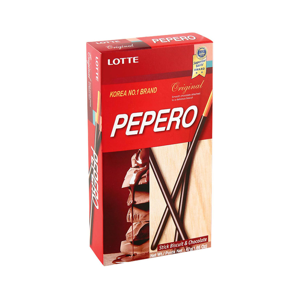 Lotte Choco Pepero 47g - Longdan Official Online Store