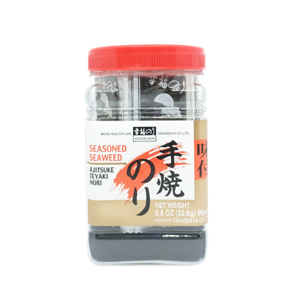 Ajitsuke Seaweed Snack Jar 24g - Longdan Official