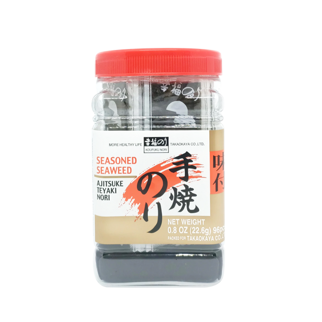 Ajitsuke Seaweed Snack Jar 24g - Longdan Official
