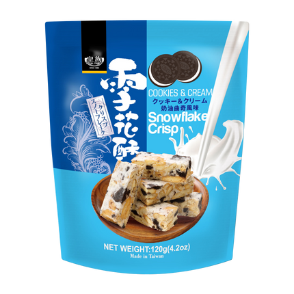 ROYAL FAMILY Snowflake Crisp Cookie 120g - Longdan Official Online Store