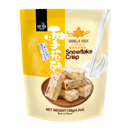 ROYAL FAMILY Snowflake Crisp Vanilla 120g - Longdan Official Online Store