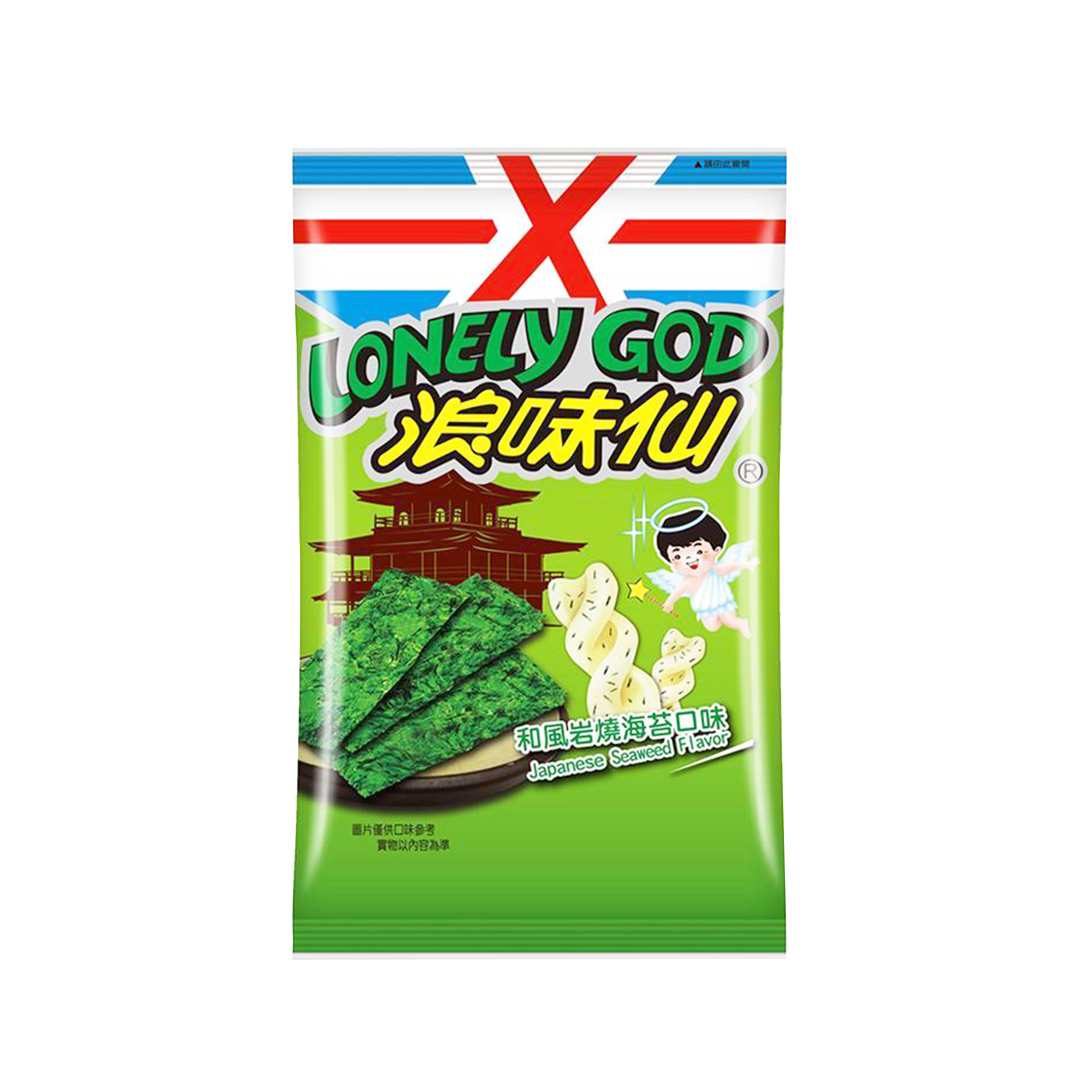 WANT WANT Potato Twist - Seaweed Flavour 42g - Longdan Official