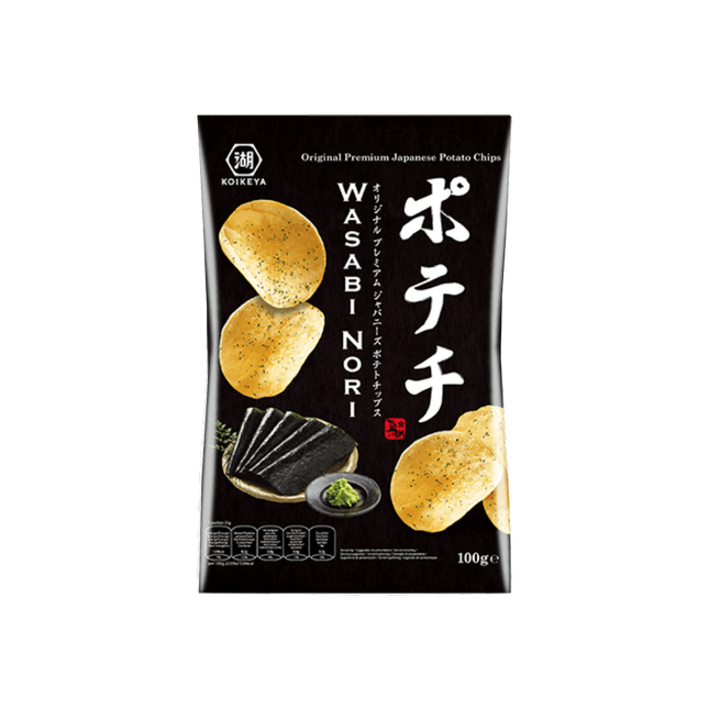 KOIKEYA Potato Crisps Wasabi Nori 100g - Longdan Official